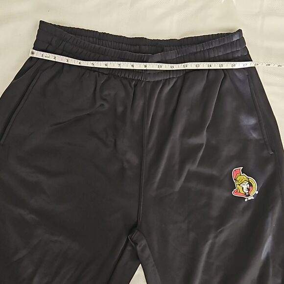 NHL Men's Hockey Ottawa Senators Logo Sweatpants Small Black - Picture 7 of 16